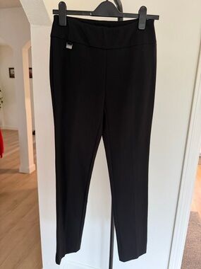 Lisette L Montréal Slim Pants Black Fit Control Size 4 NWT